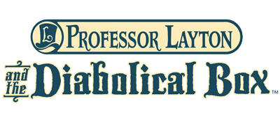 Professor Layton and The Diabolical Box title screen for Nintendo DS